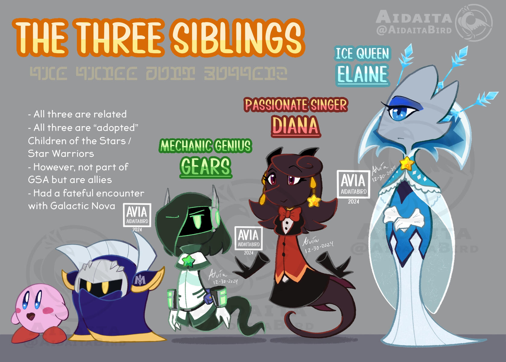 The Three Siblings reference The Three Siblings reference